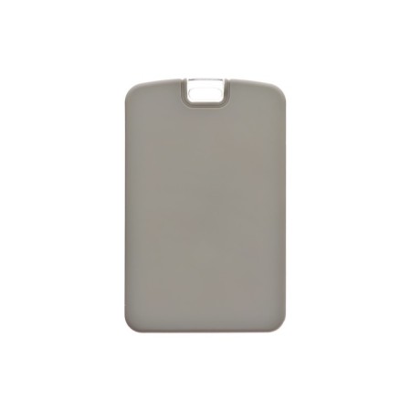 Baiga vertical, external 110x70 mm, internal 83x52 mm, silicone, gray-1