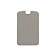 Baiga vertical, external 110x70 mm, internal 83x52 mm, silicone, gray
