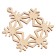 New Year's blanks for creativity "New Year! Snowflake set "