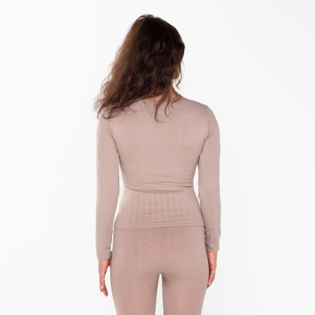 Women's thermal underwear (longshit), beige color 56-58 (2xl)-4