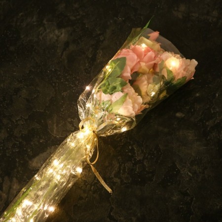 Flowers for flowers with LED ribbon, 60x60 cm