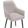 Stool on the metal frame Rainer MR -28 Metal/velor, black/gray 57x57x86 cm