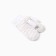 Women's mittens minku, white color, 24 cm