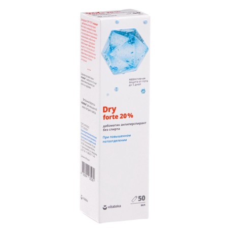 Dabomtik Vitaktey Drai Forte 20% of abundant sweating, without alcohol, 50 ml-1
