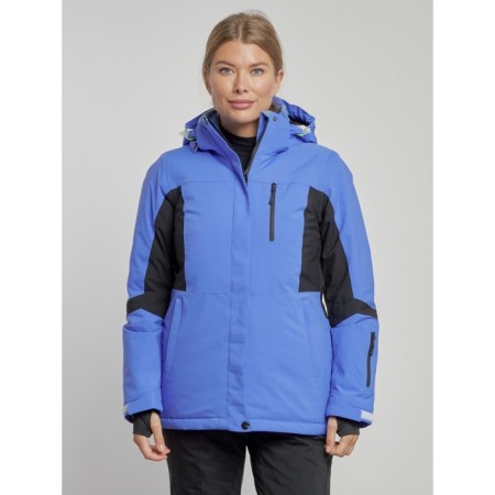 Ski jacket women's winter, size 48, purple color