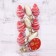 Decoration Christmas tree "light bulb" (set 9 pcs) 3x6 cm, mix