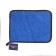 A car washing rag, Cartage, microfiber, 400 g/m², 20 × 30 cm, blue-gray