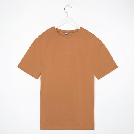 Women's T-shirt Minaku Oversize Fit: Sand color, river 46-4