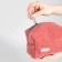 Lightning cosmetic bag, textura, pink color