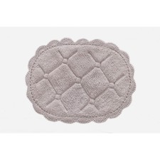 Bathroom mat Sofi de Marko Brianna, lace, size 50x70 cm, mokko color