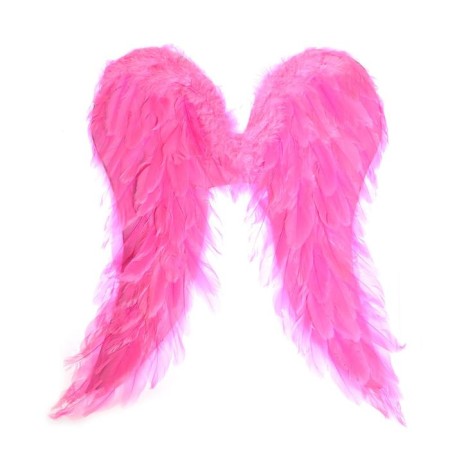 Wings "Angel", 50x50, pink color