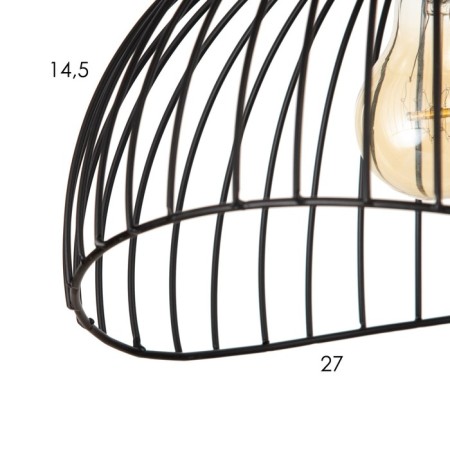 Lamp Bayerlux 2098/1bk E27 40W black 27x30x100 cm-4