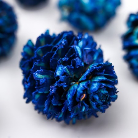 Decor for creativity "pine blue" size 2-4 cm-1