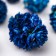 Decor for creativity "pine blue" size 2-4 cm