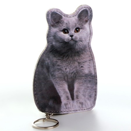 Purse children's "Fluffy cat", 8*11 cm-3