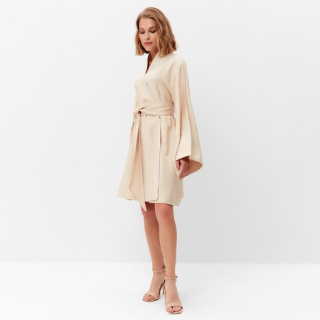 Women's dress minku: enjoy Beige color, rr 42-44-3