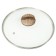Glass cover Panairo Wood, Soft-Touch pen, with a lid, d = 26 cm