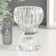 Glass "Ball on the leg" Double-sided transparent d-2 and 4 cm 5.5x5x5x8 cm