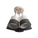 SELENA CHANGURE 5HA27 40W white-gold 54x54x25 cm