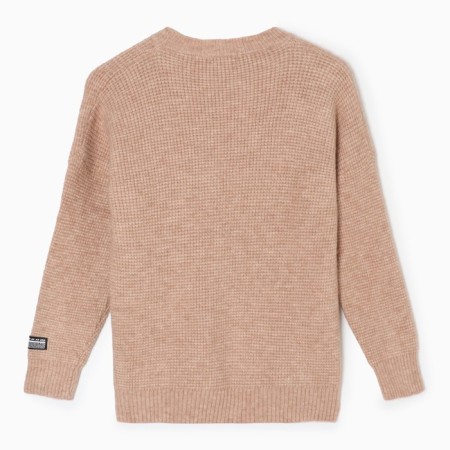 Women's sweater, beige color, size 44-48 (One size)-6