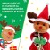 Interactive toy "Happy New Year", sound, dancing, deer
