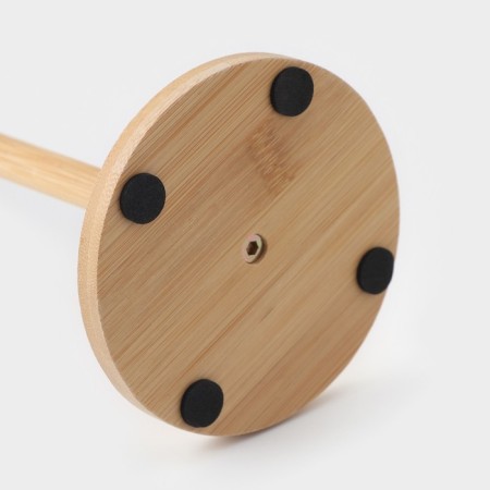 Bellatenero desktop paper towel holder, bamboo, 12 × 12 × 28 cm-4