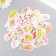 Stickers for creativity "Sweets" set of 46 pcs 4.4x4.4x1.1 cm