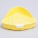 Corner toilet for rabbits and ferrets "Pijon", 24 x 18 x 11 cm, yellow