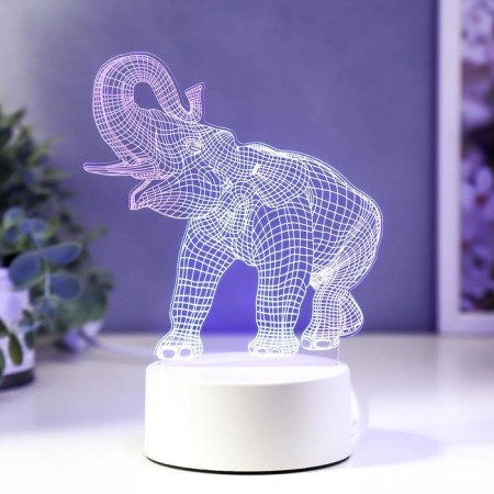 Light "Elephant" Led RGB from the RISALUX network