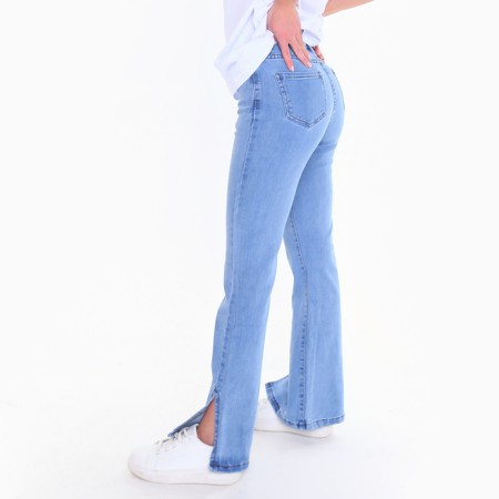 Women's jeans, the color is gray-blue, size 48 (28)-4