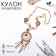 Handmade pendant, wooden "taigan", mixtures of mix, 70 cm