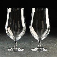 A set of beer glasses 