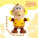 Toy "Monkey", works from batteries, dances, light and sound effects