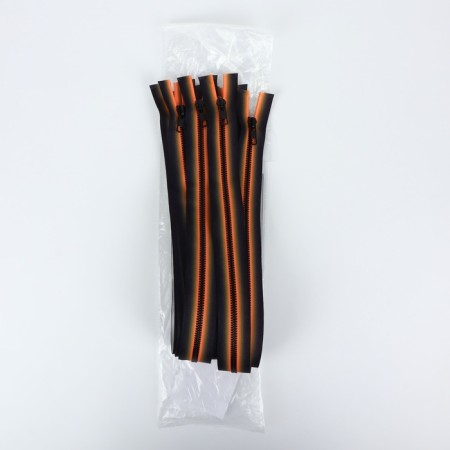 Lightning "Tractor", No. 5, detachable, castle machine, 50 cm, orange/black color-3