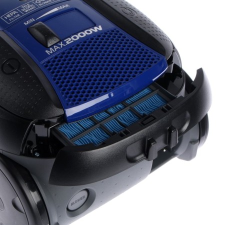 Пылесос PANASONIC MC-CG713A, мешок, 2000 Вт, 6 л, 65 дБ, шнур 5 м, синий-8