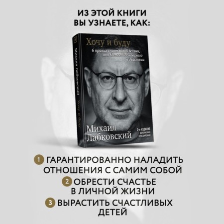 I want and I will. 6 rules of a happy life or Labkovsky’s method in action. Labkovsky M.-3