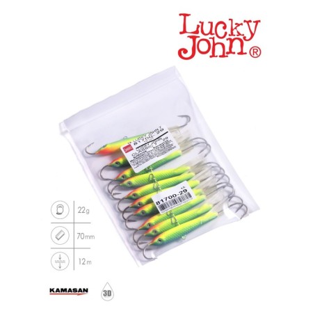 Balancir Lucky John Classic 7, 7 cm, color 29-3