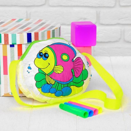 Bag-coloring "Fish" (without markers) in the package
