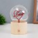 Ночник «Шар-влюбленное сердце» LED 3хAG10 шар 8см 6,5х6,5х11,5см