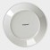 Porcelain dessert plate Magistro "sea breeze", d = 20 cm, white color