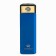 Electronic lighter, USB, spiral, flashlight, 2.5 x 7.5 cm, blue