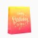 Packet Laminated Vertical Happy Birthday, M 26 x 30 x 9 cm