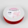 Figure tape "Carved rhombuses", 25 mm, 9 ± 0.5 m, red color