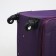 Big suitcase 28 ", a lightning department, code castle, 3 wheels, 2 external pockets, purple color