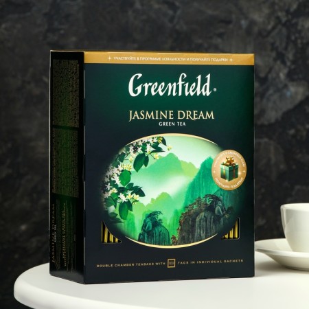 Green Greenfield Jasmine Dream Green Tea 100p*2g/9