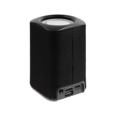 Portable column Luazon LZZ-60, 5 W, 500 mAh, backlight, Micro SD, black-4