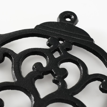 Souvenir cast iron stand "Teapot with heart" 20x15x1.5 cm-3