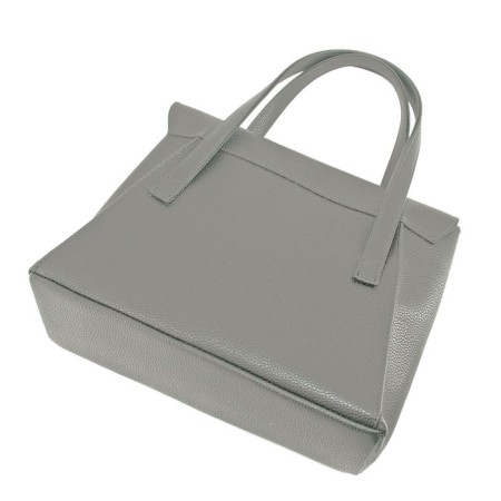 Women's bag (B2832-05140) genuine leather, gray, 1x210x31 cm-1