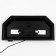 Aquarium "Panoramic" with a lid, 60 liters, 64 x 26.2 x 36 cm, black