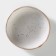 Porcelain plate Punto Bianca, 600 ml, D = 18.5 cm